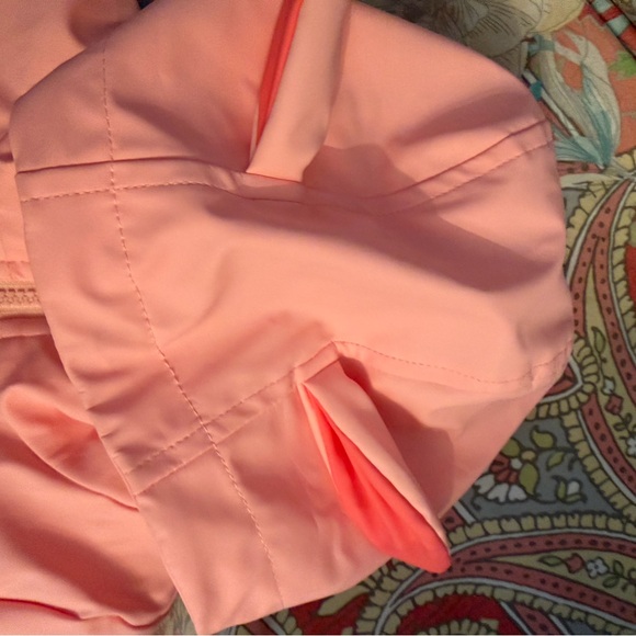 Pink Hooded Jacket for Kids Bunny Rabbit Raincoat 18 month Cat & Jack - Picture 5 of 14